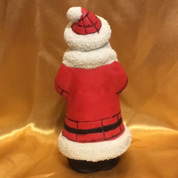 Hand painted Porcelain Santa Figurine, 4 3/4”, NWT - Picture 3 of 6